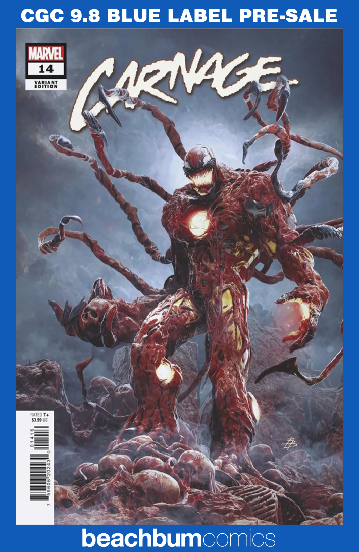 Carnage #14 Barends 1:25 Retailer Incentive Variant CGC 9.8