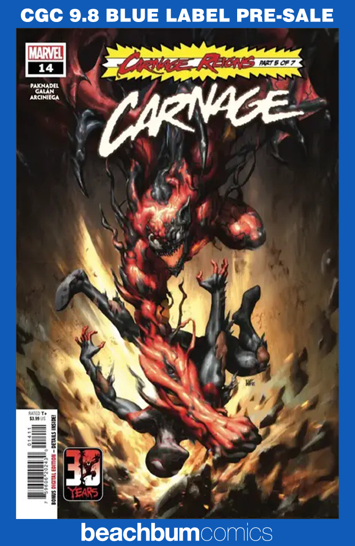 Carnage #14 CGC 9.8