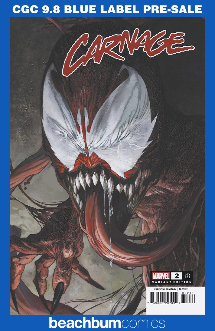 Carnage #2 Bianchi 1:25 Retailer Incentive Variant CGC 9.8