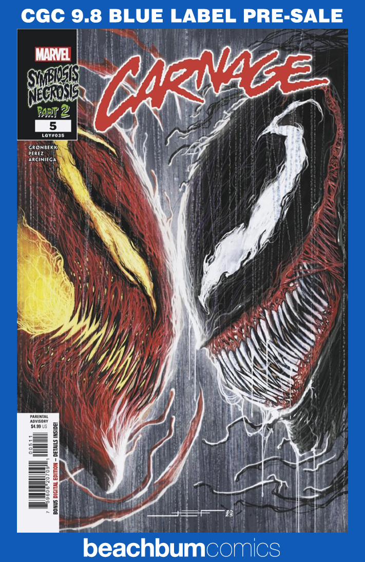 Carnage #5 CGC 9.8