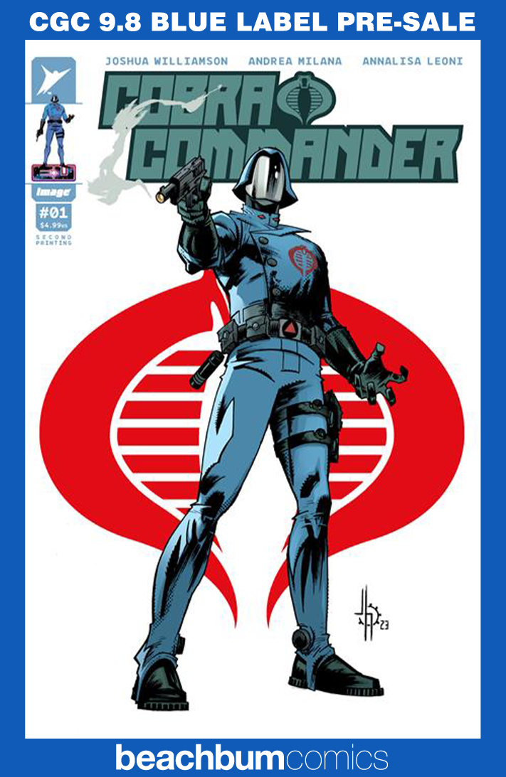 Cobra Commander #1 Second Printing CGC 9.8