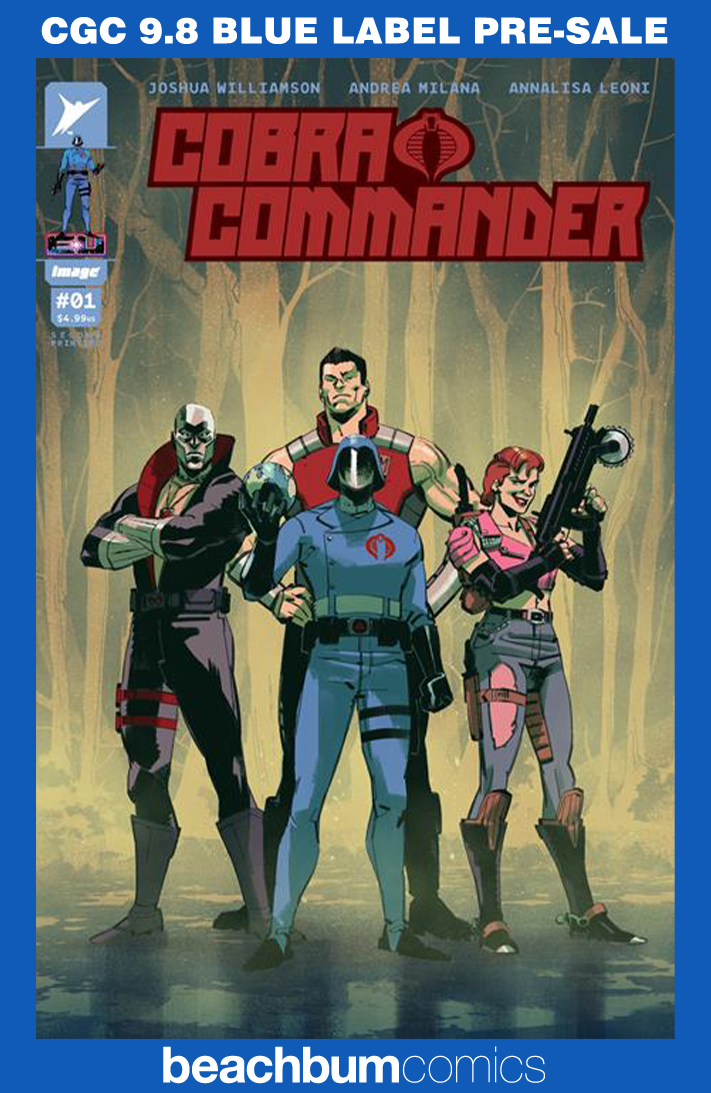 Cobra Commander #1 Second Printing Howard Variant C CGC 9.8