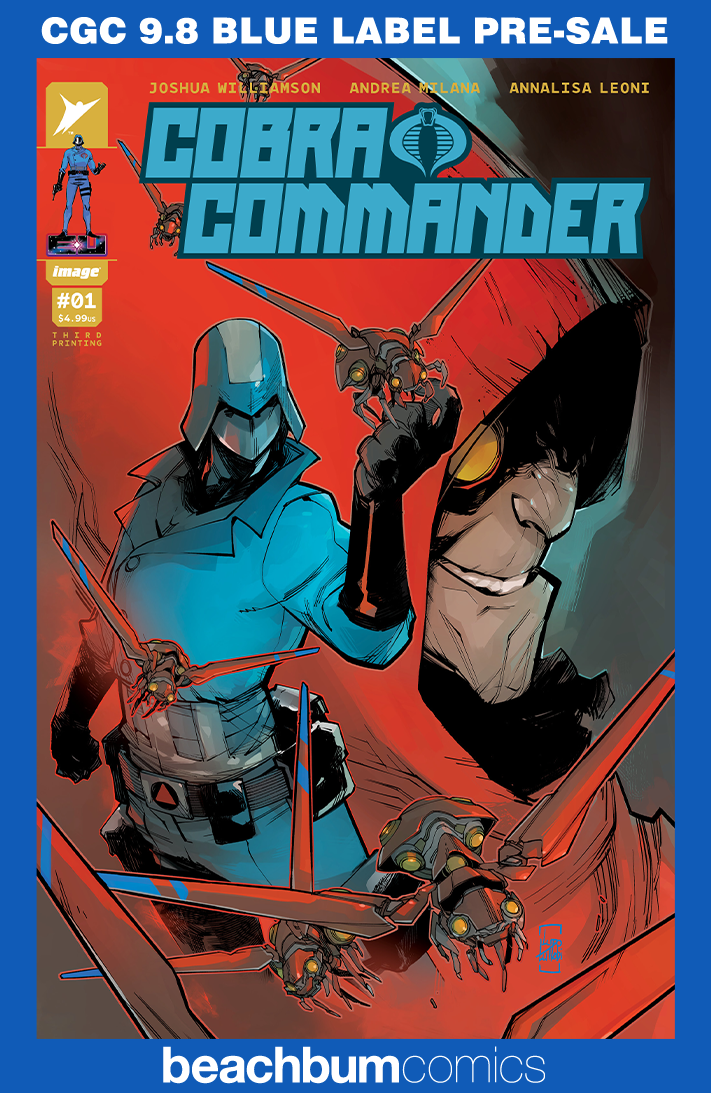 Cobra Commander #1 Third Printing CGC 9.8