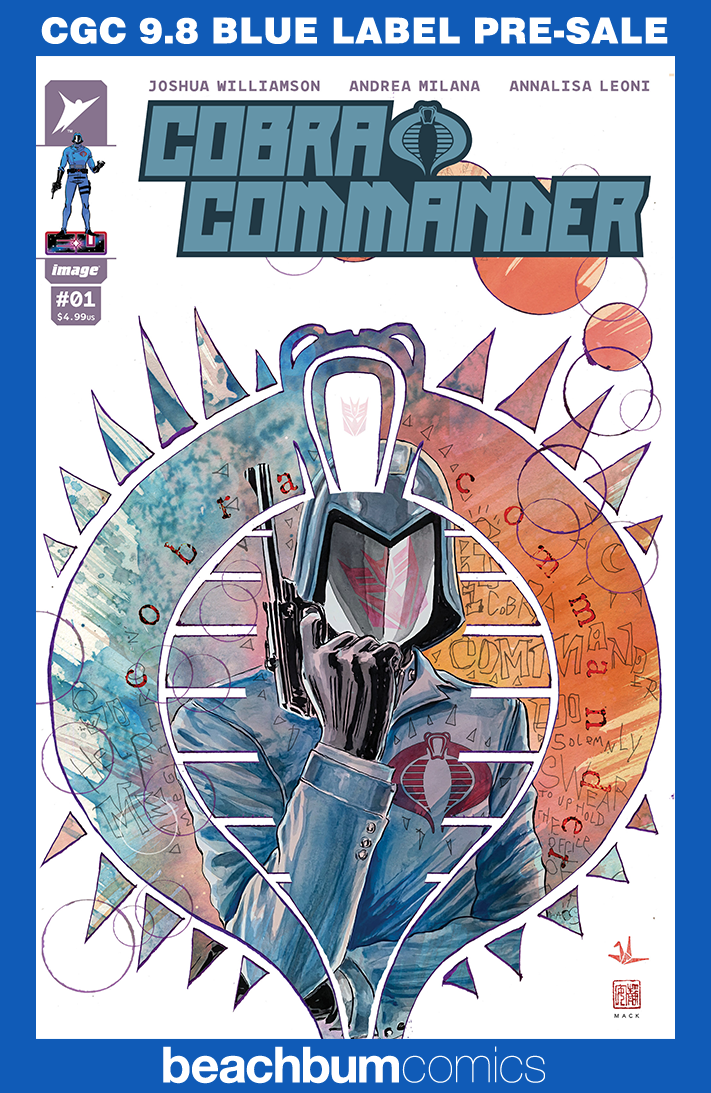 Cobra Commander #1 - Cover H - Mack 1:250 Retailer Incentive Variant CGC 9.8