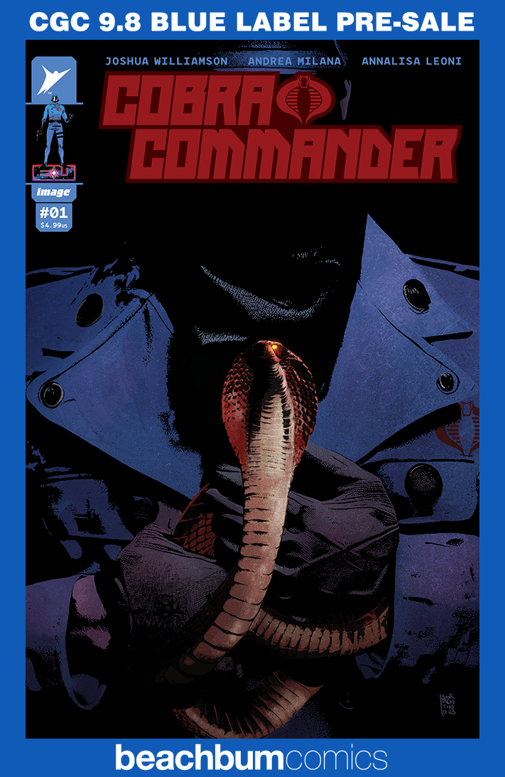 Cobra Commander #1 - Cover E - Sorrentino 1:50 Retailer Incentive Variant CGC 9.8