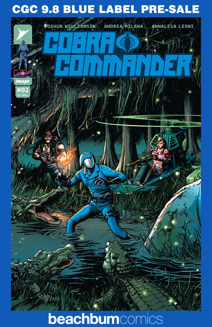 Cobra Commander #2 - Cover C - Burnham 1:10 Retailer Incentive Variant CGC 9.8