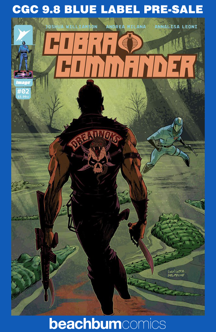 Cobra Commander #2 - Cover E - Dragotta 1:50 Retailer Incentive Variant CGC 9.8