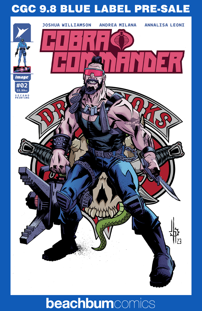 Cobra Commander #2 Second Printing CGC 9.8