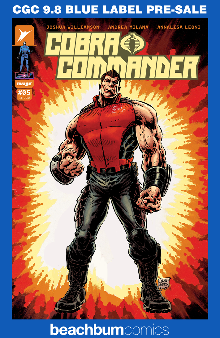 Cobra Commander #5 - Cover D - Level 1:25 Retailer Incentive Variant CGC 9.8