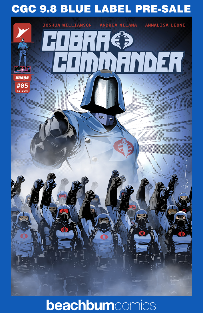 Cobra Commander #5 - Cover E - Nguyen 1:50 Retailer Incentive Variant CGC 9.8