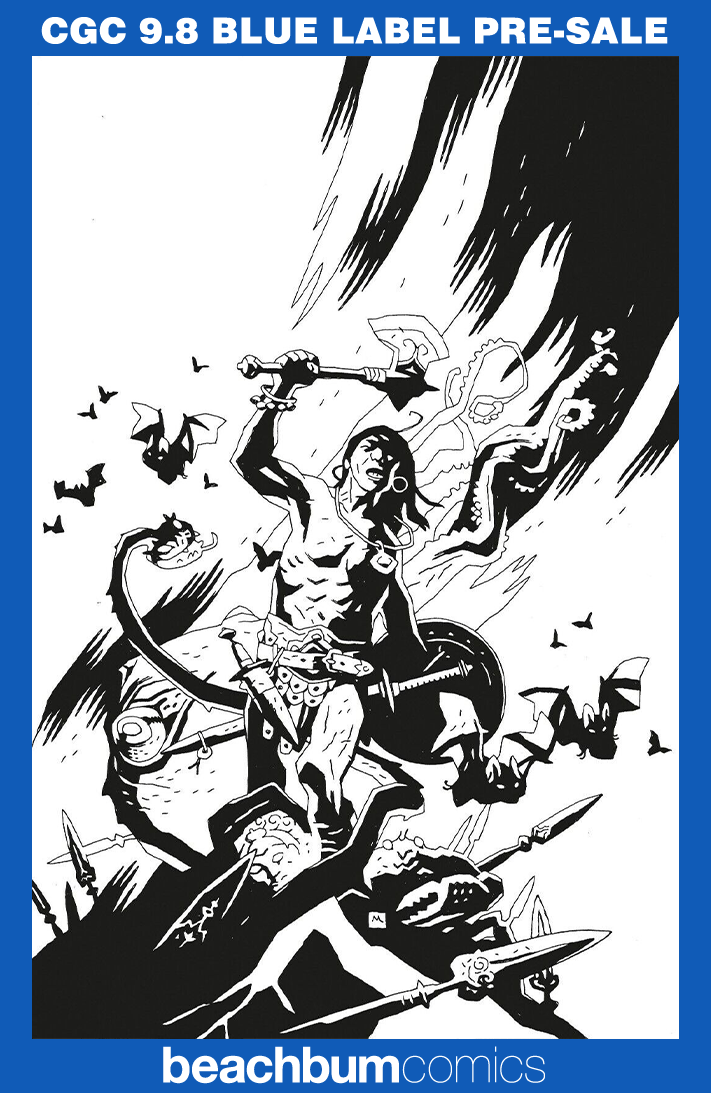 Conan the Barbarian #1 - Cover L - Mignola 1:50 Retailer Incentive Variant CGC 9.8