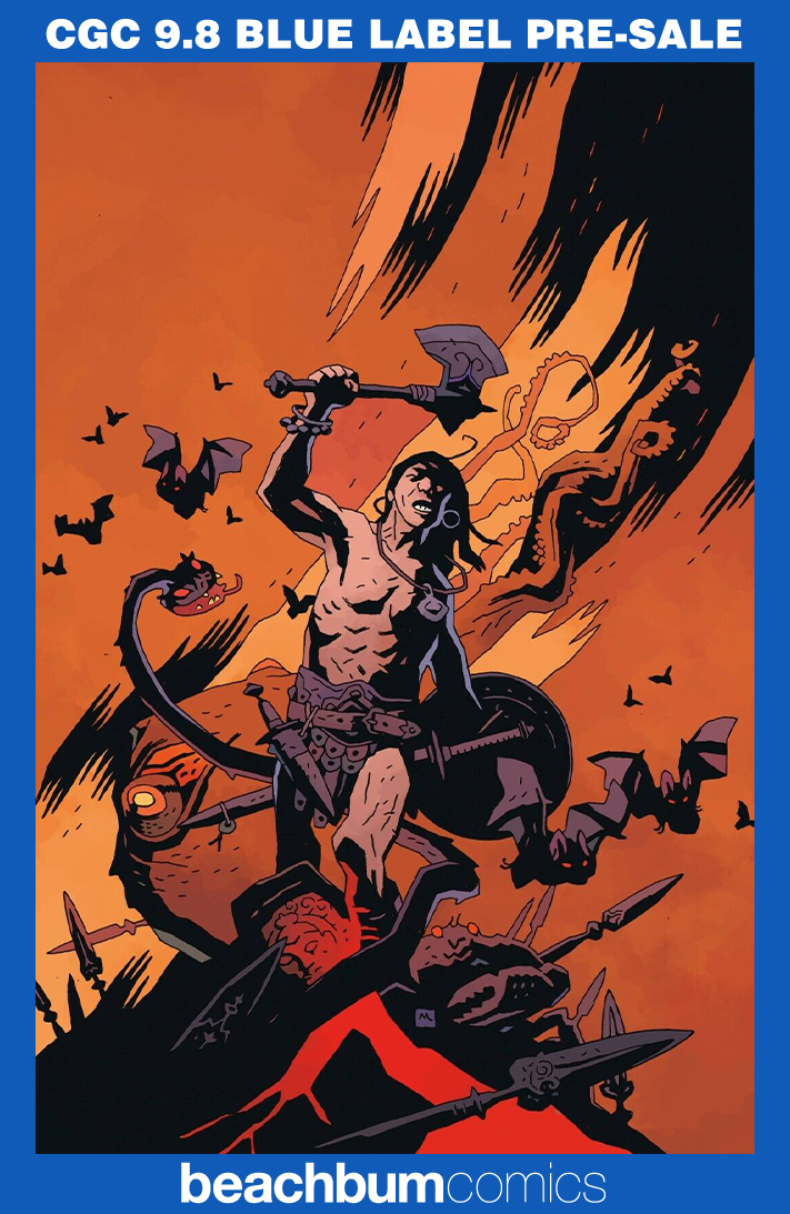 Conan the Barbarian #1 Mignola FOC Virgin Variant CGC 9.8