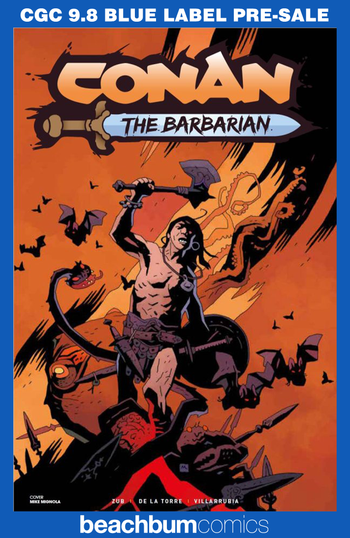 Conan the Barbarian #1 - Cover E - Mignola Variant CGC 9.8