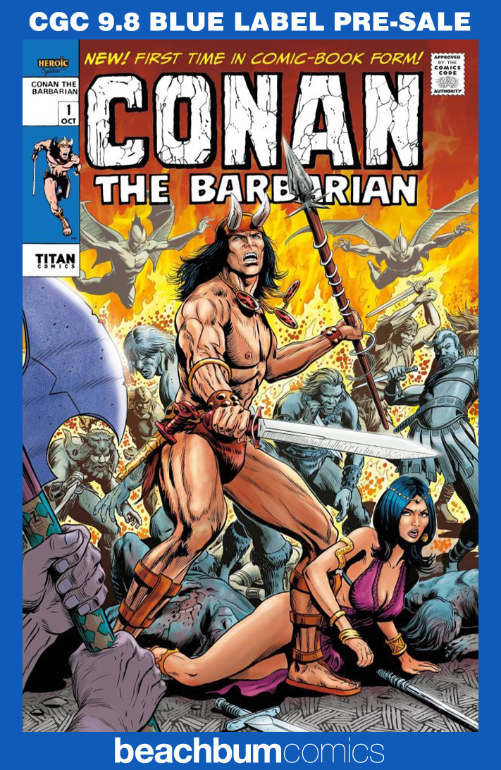 Conan the Barbarian #1 - Cover D - Zircher Retro Variant CGC 9.8