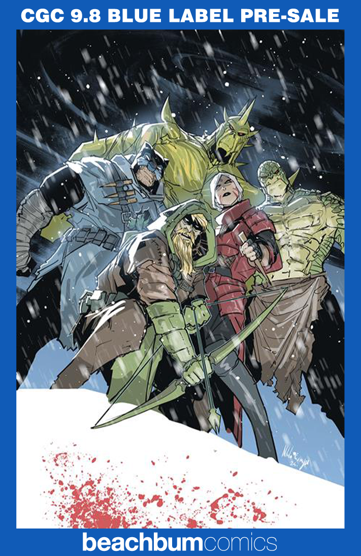 DC vs. Vampires: World War V #1 Cizmesija 1:50 Retailer Incentive Variant CGC 9.8