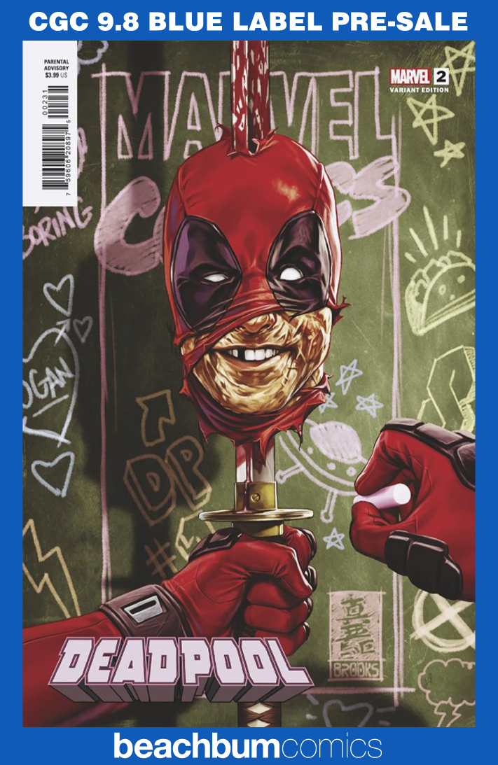 Deadpool #2 Brooks Variant CGC 9.8