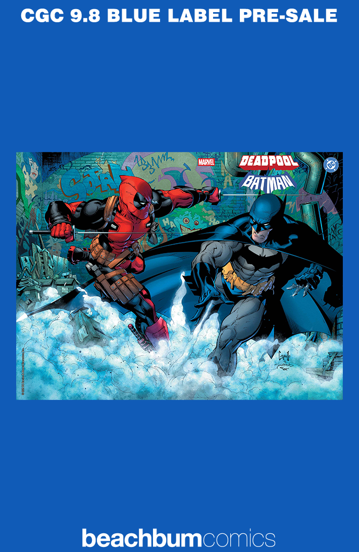 Marvel/DC: Deadpool/Batman #1 Capullo Wraparound Variant CGC 9.8