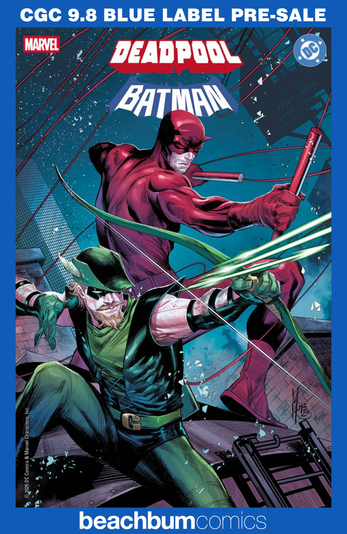 Marvel/DC: Deadpool/Batman #1 Checchetto Variant CGC 9.8