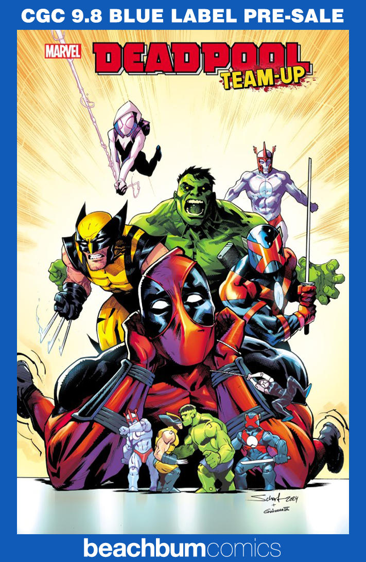 Deadpool Team-Up #1 Scharf 1:25 Retailer Incentive Variant CGC 9.8