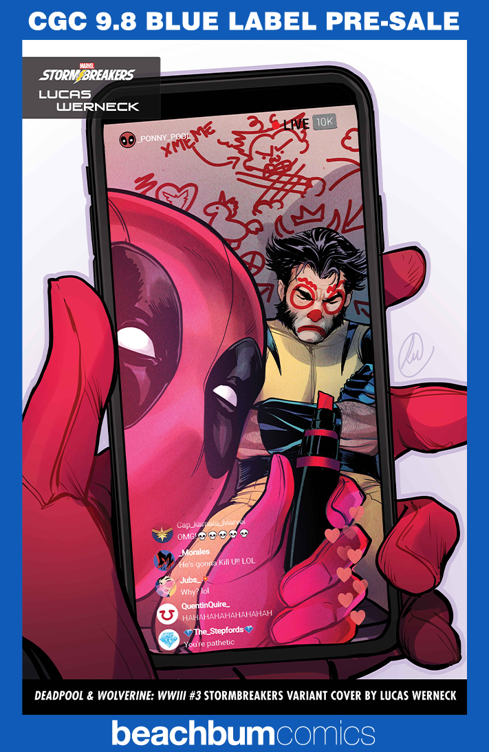 Deadpool & Wolverine: WWIII #3 Werneck Variant CGC 9.8