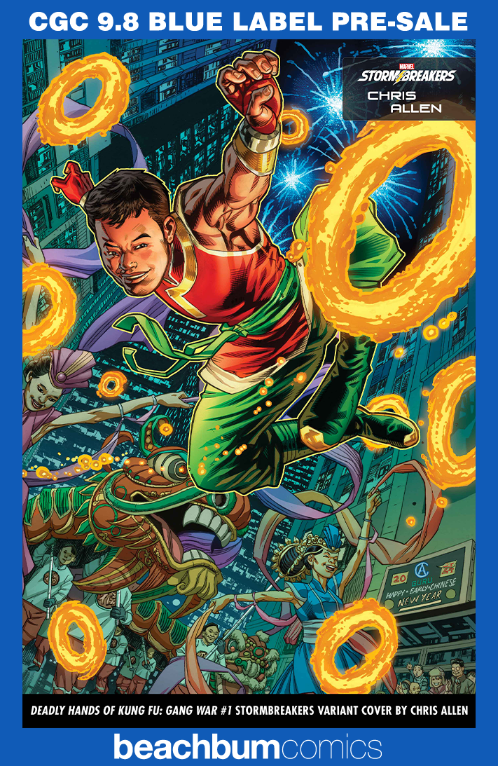 Deadly Hands of Kung Fu: Gang War #1 Allen Variant CGC 9.8