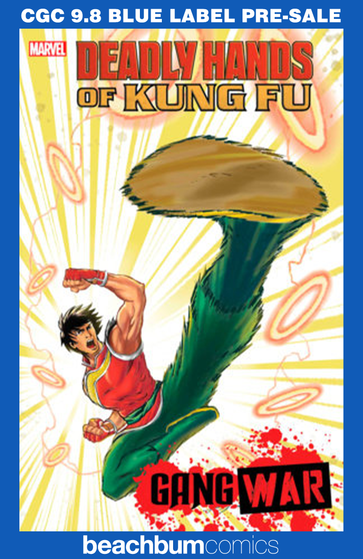 Deadly Hands of Kung Fu: Gang War #1 Su Foil Variant CGC 9.8