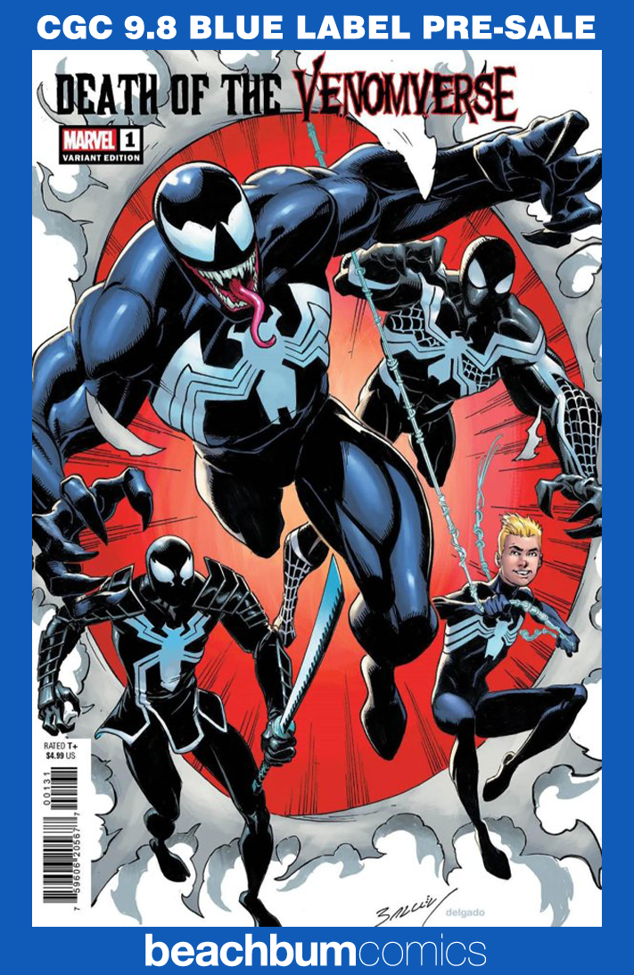 Death of the Venomverse #1 Bagley Variant CGC 9.8