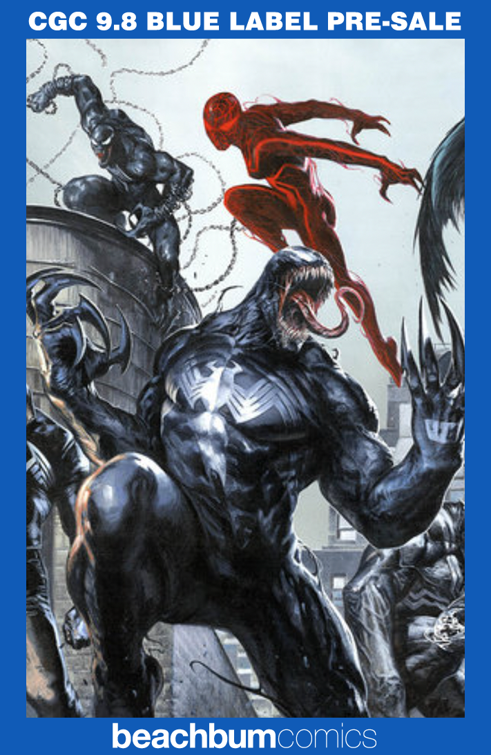 Death of the Venomverse #1 Dell'Otto 1:50 Virgin Connecting Retailer Incentive Variant CGC 9.8