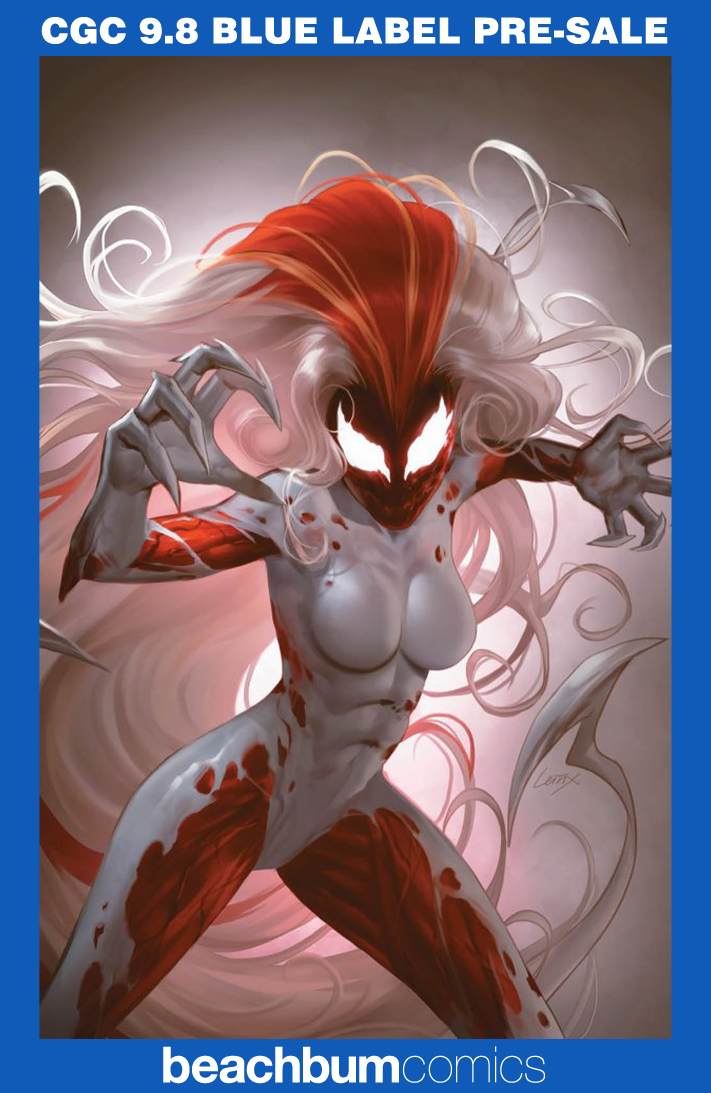 Death of the Venomverse #1 Li 1:100 Virgin Retailer Incentive Variant CGC 9.8