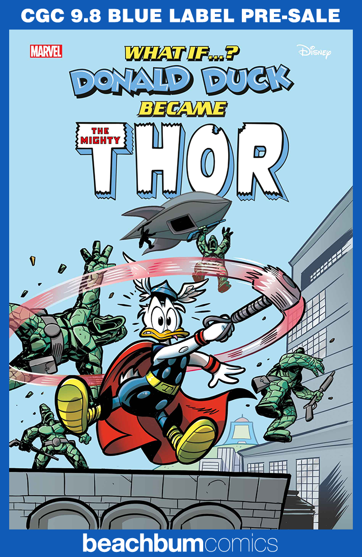 Marvel & Disney: What If...? Donald Duck Became Thor #1 CGC 9.8