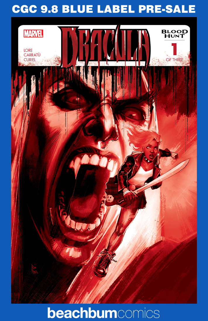 Dracula: Blood Hunt #1 "Blood Soaked" Second Printing CGC 9.8