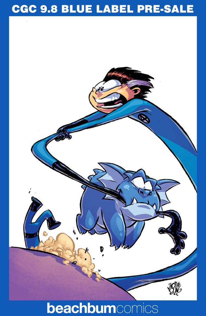 Fantastic Four/Gargoyles #1 Young 1:100 Virgin Retailer Incentive Variant CGC 9.8