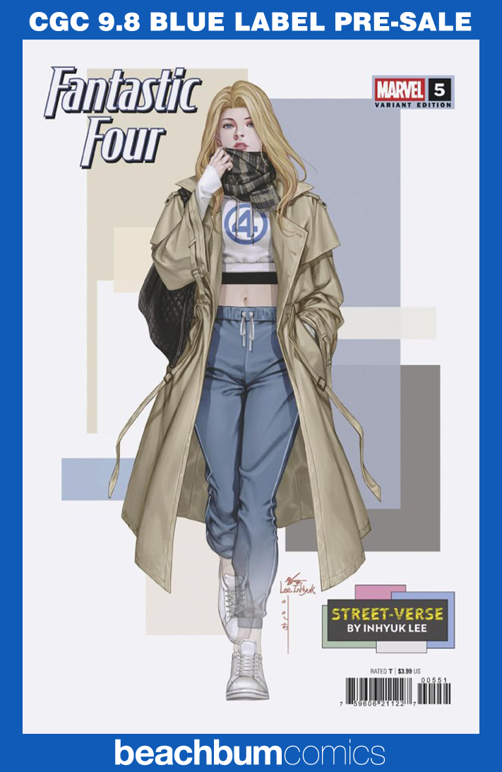 Fantastic Four #5 In-Hyuk Lee Street-Verse Variant CGC 9.8