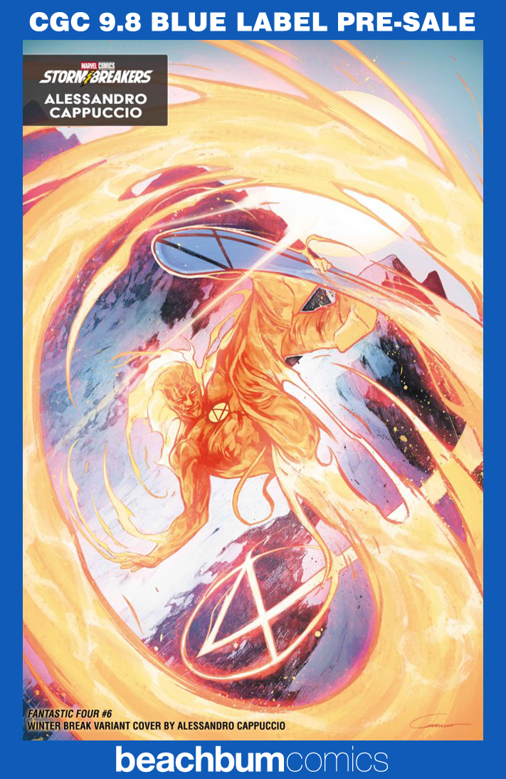 Fantastic Four #6 Cappuccio Winter Break Variant CGC 9.8