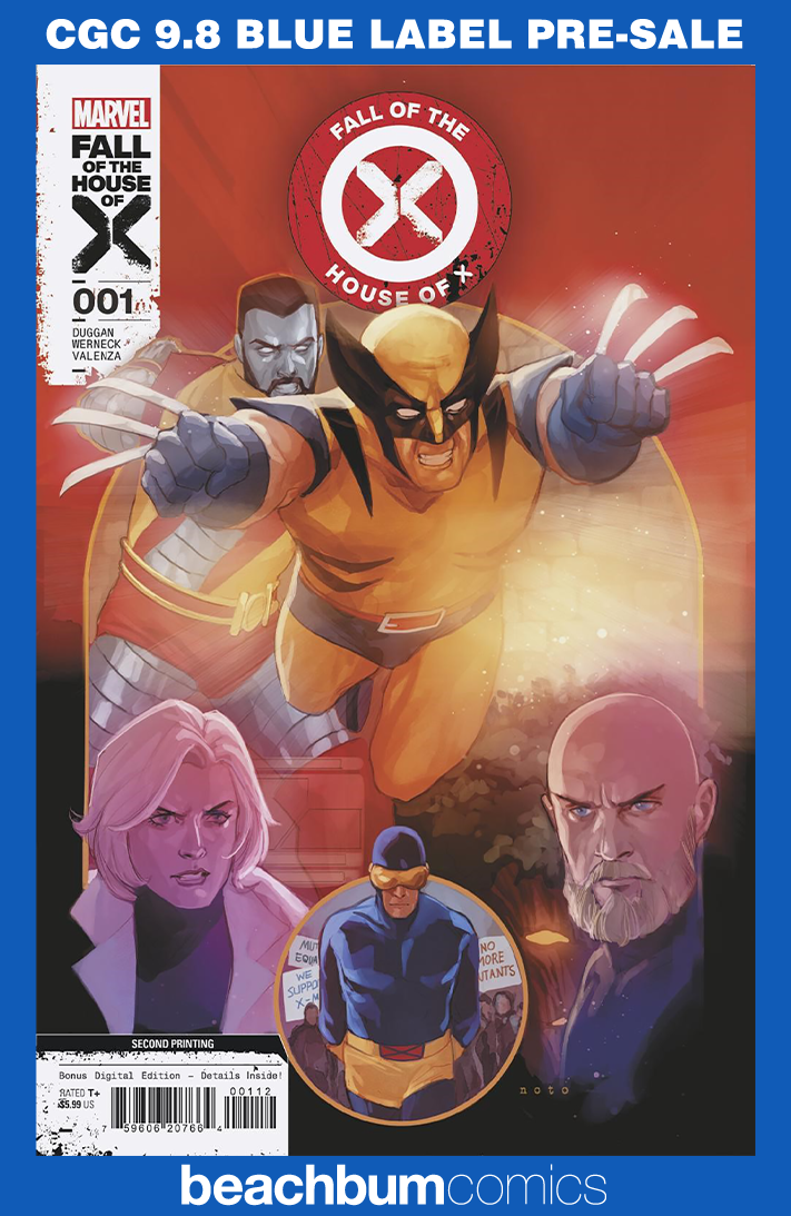 Fall of the House of X #1 Second Printing CGC 9.8