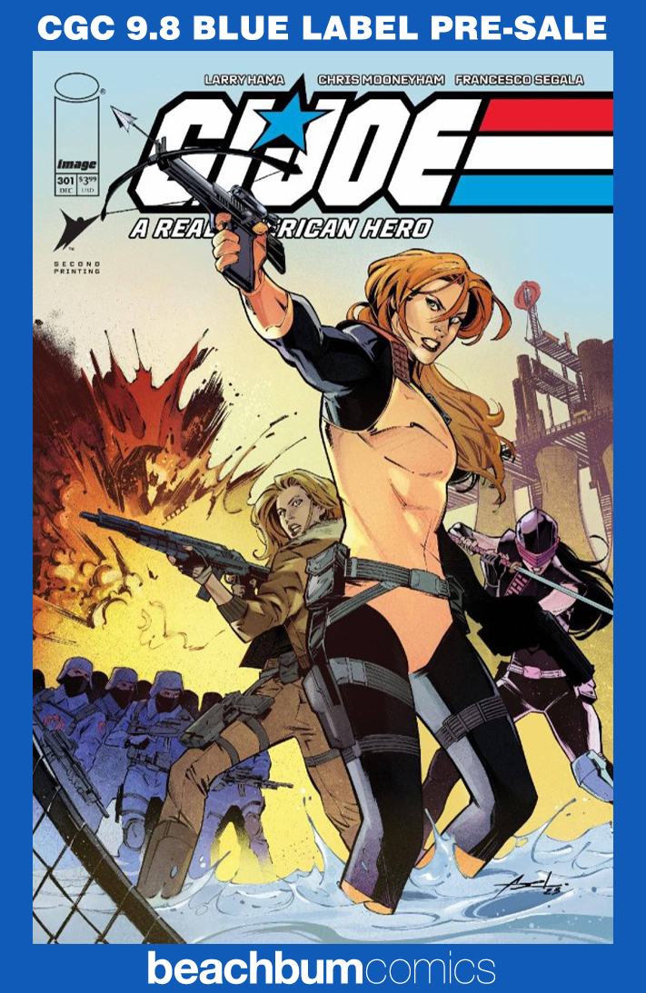 G.I. Joe: A Real American Hero #301 Second Printing CGC 9.8