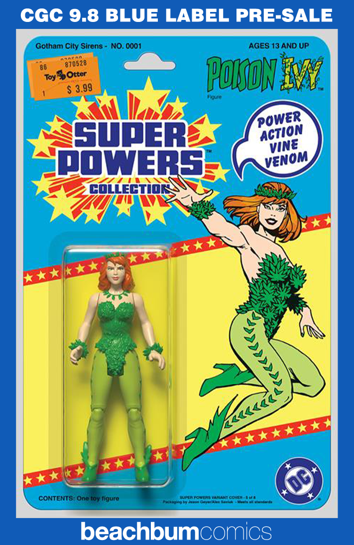 Gotham City Sirens #1 Geyer Action Figure Variant CGC 9.8