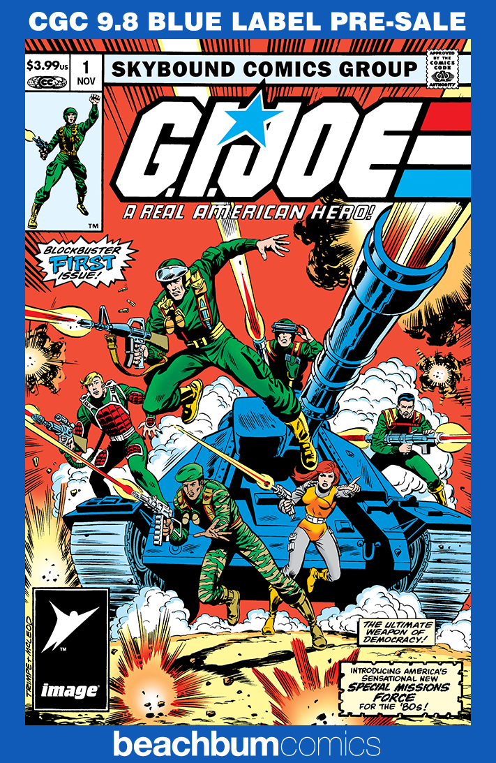 G.I. Joe: A Real American Hero #1 Larry Hama Cut CGC 9.8