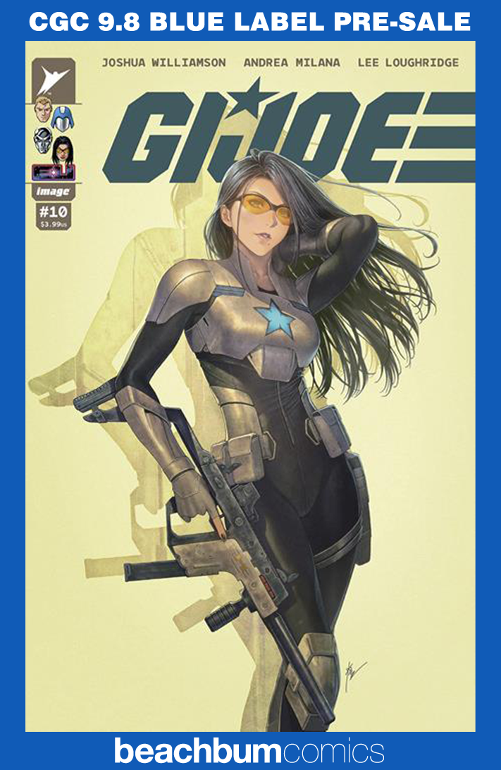 G.I. Joe #10 Homare 1:50 Retailer Incentive Variant CGC 9.8