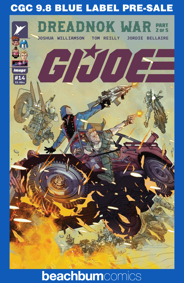 G.I. Joe #14 Di Giandomenico 1:50 Retailer Incentive Variant CGC 9.8