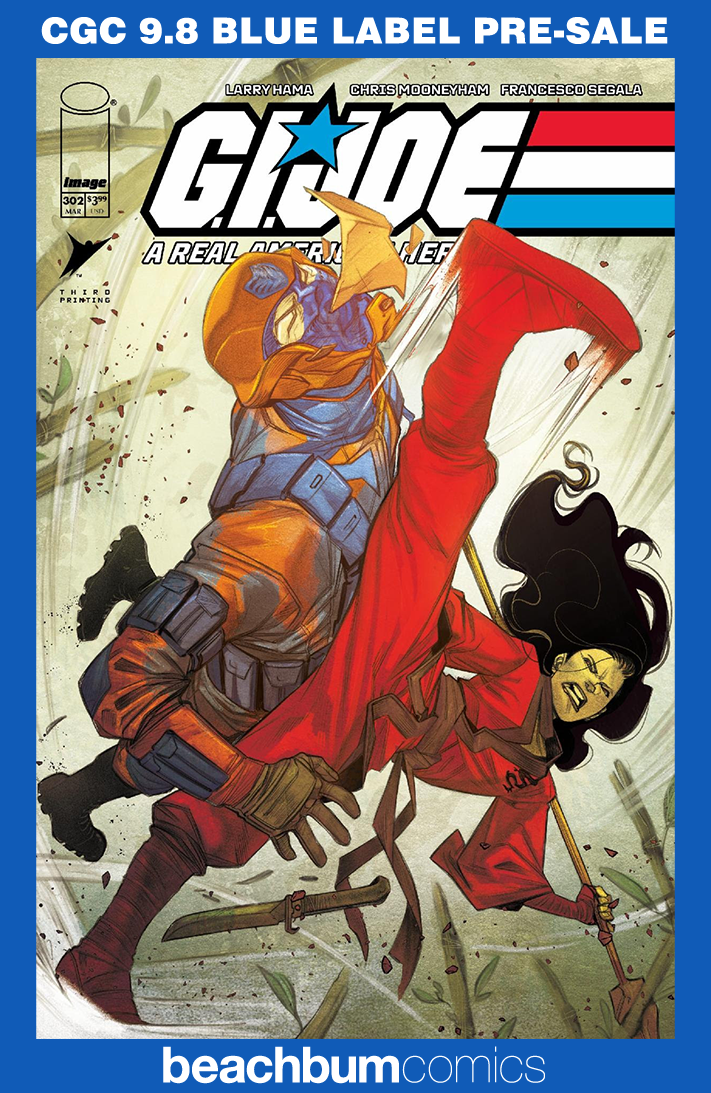 G.I. Joe: A Real American Hero #302 Third Printing CGC 9.8