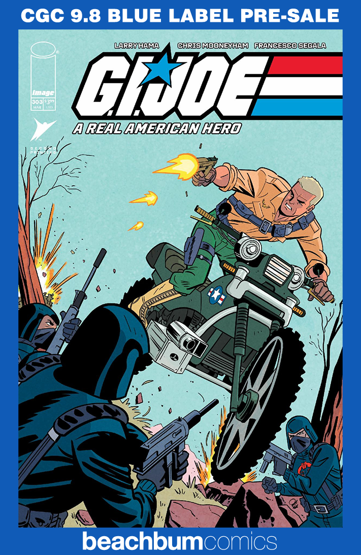 G.I. Joe: A Real American Hero #303 Second Printing CGC 9.8