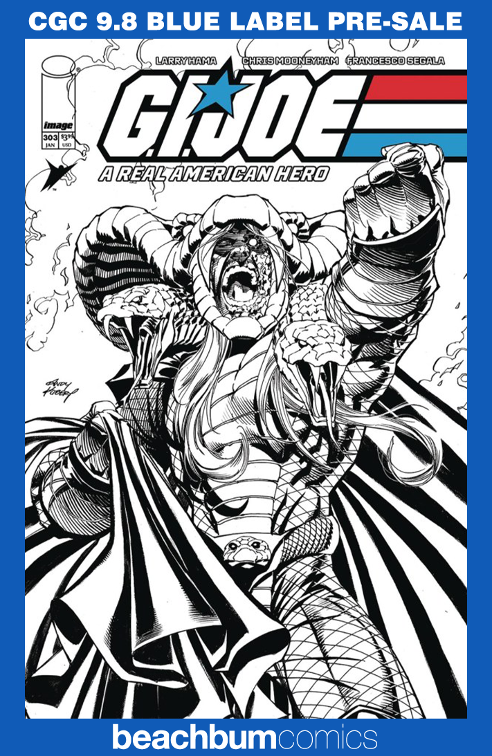 G.I. Joe: A Real American Hero #303 Kubert Variant CGC 9.8