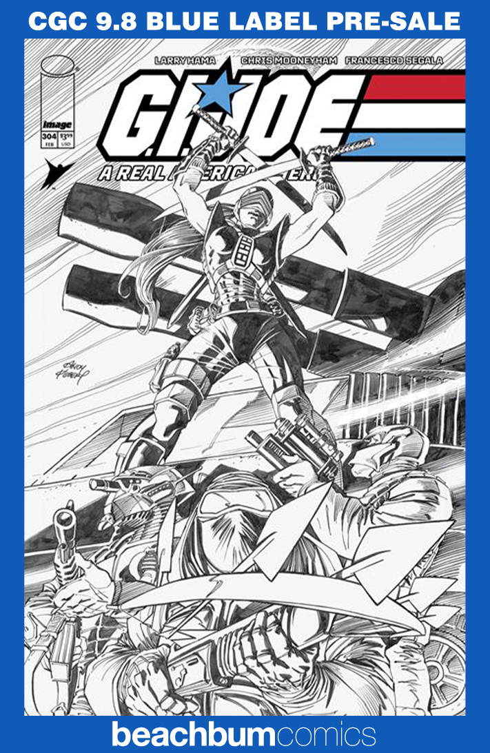 G.I. Joe: A Real American Hero #304 Kubert Variant CGC 9.8