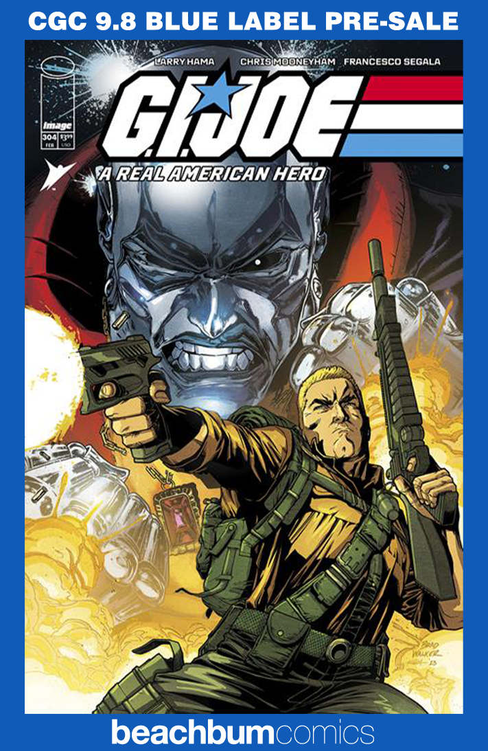G.I. Joe: A Real American Hero #304 Walker 1:10 Retailer Incentive Variant CGC 9.8