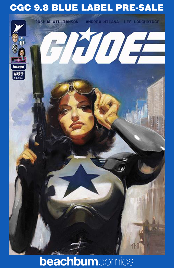 G.I. Joe #9 Ito 1:50 Retailer Incentive Variant CGC 9.8