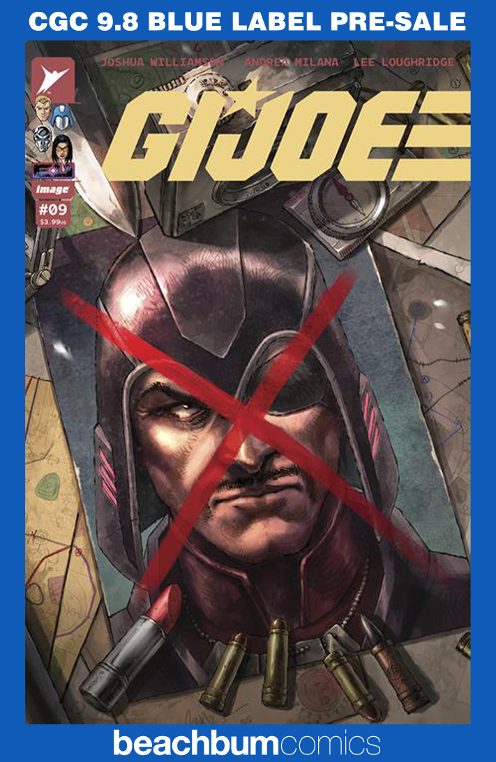 G.I. Joe #9 Quah 1:10 Retailer Incentive Variant CGC 9.8