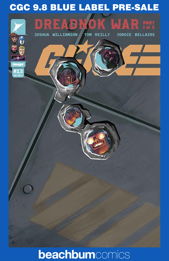 G.I. Joe #13 Canete Foil Die Cut Variant CGC 9.8