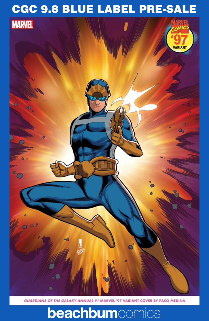 Guardians of the Galaxy Annual #1 Medina Variant CGC 9.8