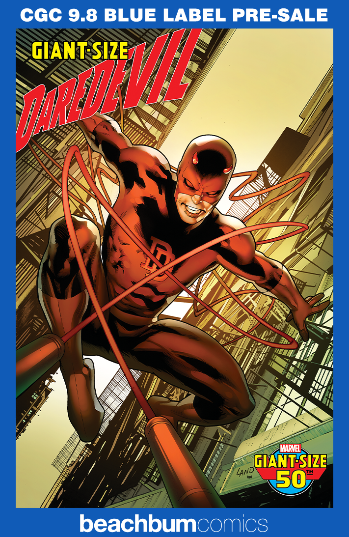 Giant-Size Daredevil #1 Land Variant CGC 9.8